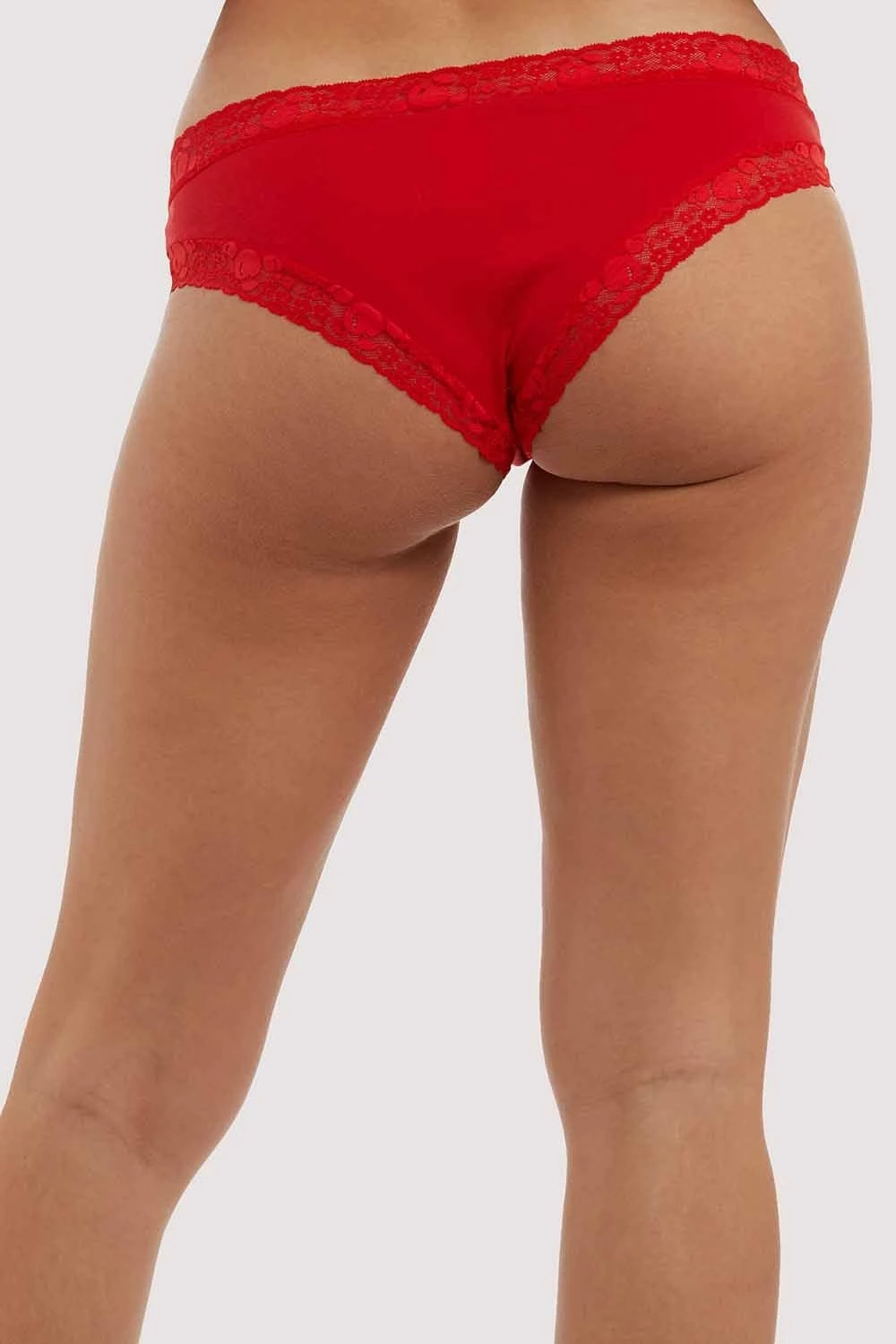Best deal 👍 Squish Knickers My Body, My Rules Red Embroidered Brief 🌟 4 Squish Knickers My Body, My Rules Red Embroidered Brief