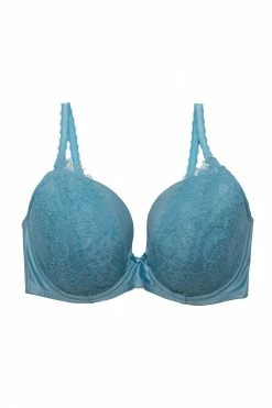 Buy 🌟 Deja Day Sophia Light Blue Plunge & Push Up Bra Bras 🔔 5 Deja Day Sophia Light Blue Plunge & Push Up Bra Bras