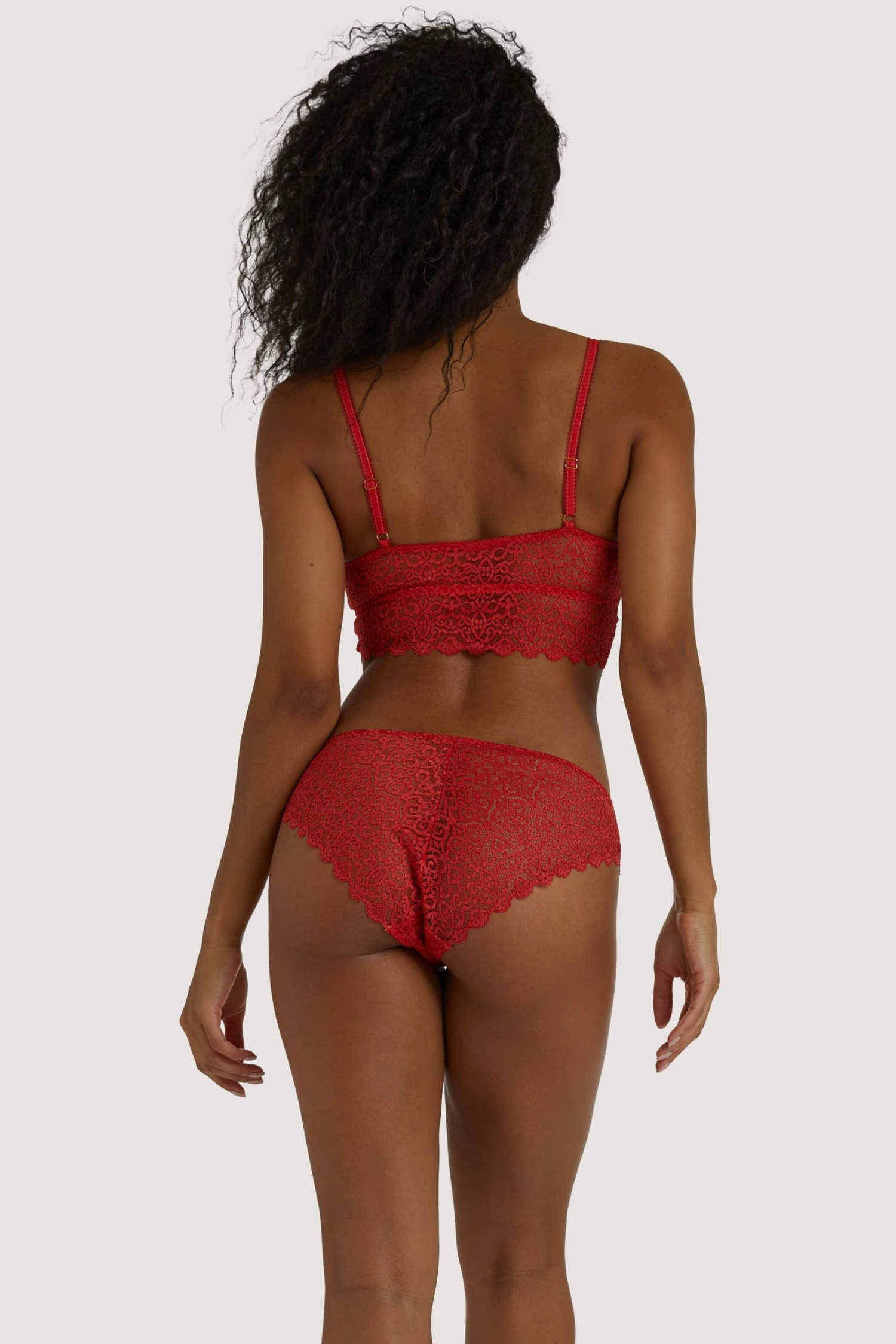 Discount 🧨 Wolf & Whistle Ariana Red Everyday Lace Brief Knickers ✔️ 4 Wolf & Whistle Ariana Red Everyday Lace Brief Knickers