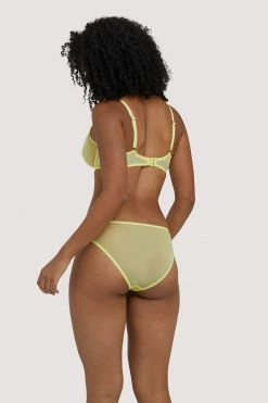 Deja Day Knickers Grace Lemon Yellow Brief