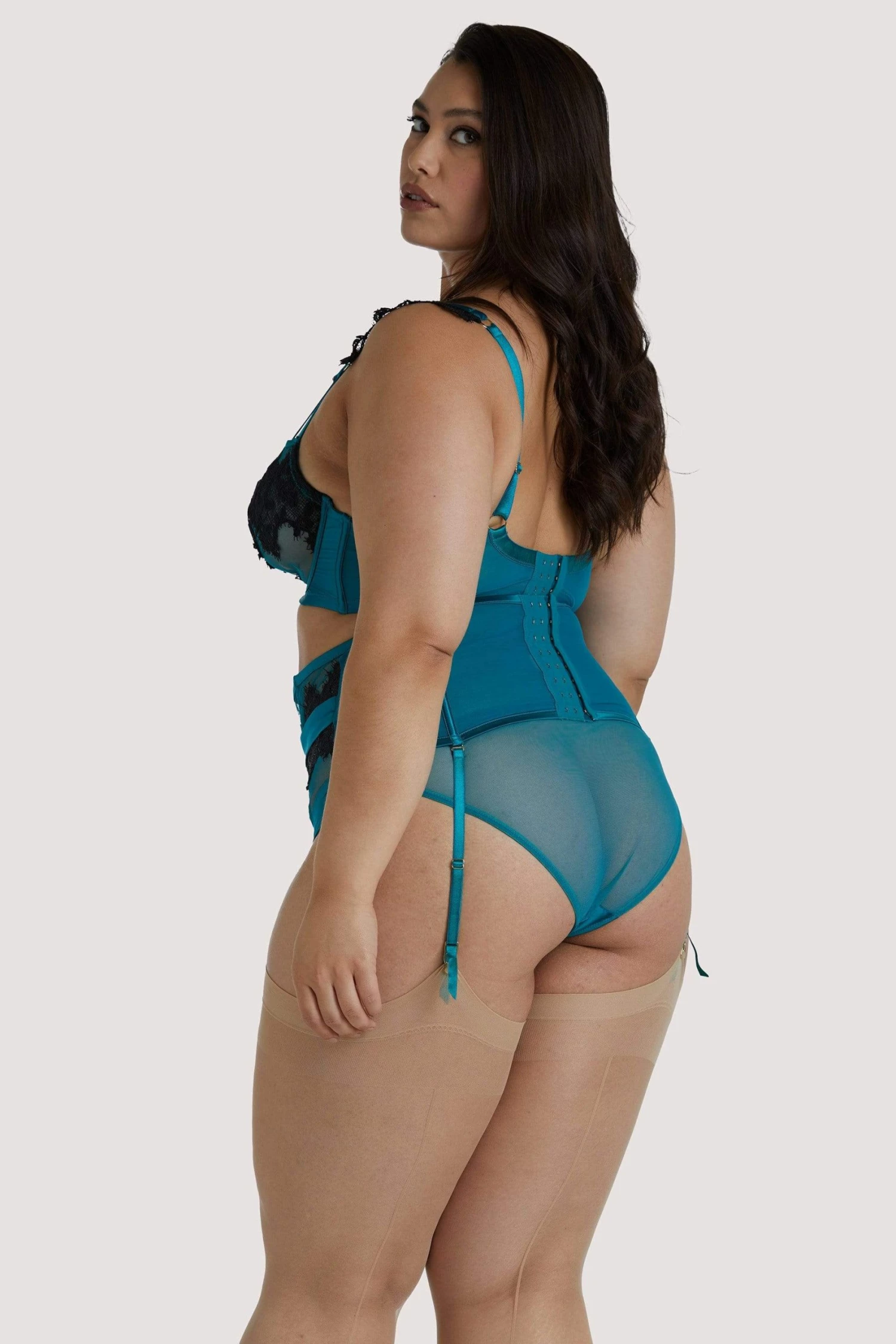 Flash Sale 😉 Playful Promises Free Sexy 🌞 Summer Brief Anneliese Teal Waspie 🔔 7 Playful Promises Free Sexy Summer Brief Anneliese Teal Waspie