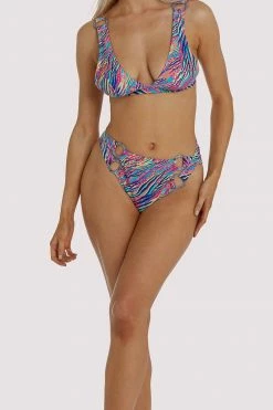 Wolf & Whistle Emery High Waist Bikini Brief