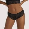 Wolf & Whistle Ariana Black Lace Brief Knickers