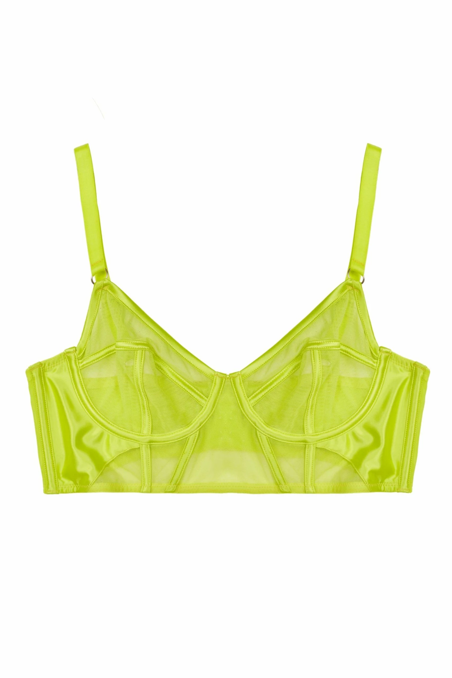 Budget 🌟 Felicity Hayward X PP Bras X PP Nahli Longline Lime Bra ⌛ 21 Felicity Hayward X PP Bras X PP Nahli Longline Lime Bra