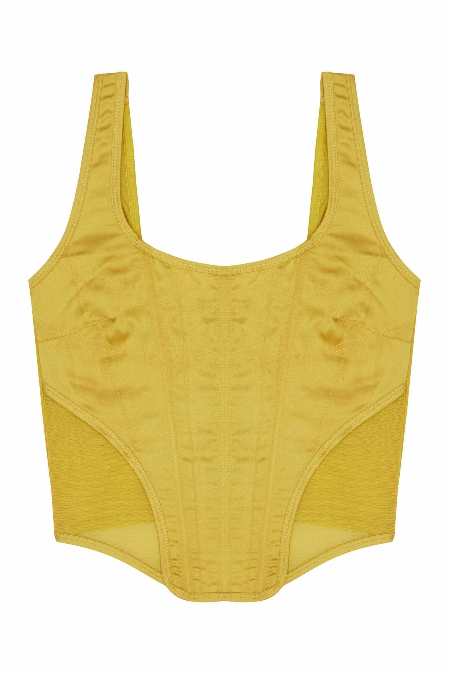 Cheapest ๐ Regalia Bobbi Panelled Basque Mustard ๐คฉ 5 Regalia Bobbi Panelled Basque Mustard