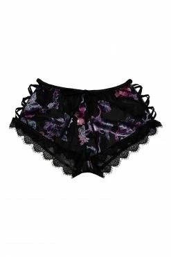 Wolf & Whistle Frankie Devore Tie Cami And Short Set Nightwear