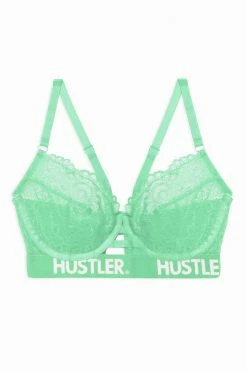 Best Pirce ✨ Hustler Branded Mint Curve Lace Bra Everyday Lingerie ✨ 8 Hustler Branded Mint Curve Lace Bra Everyday Lingerie