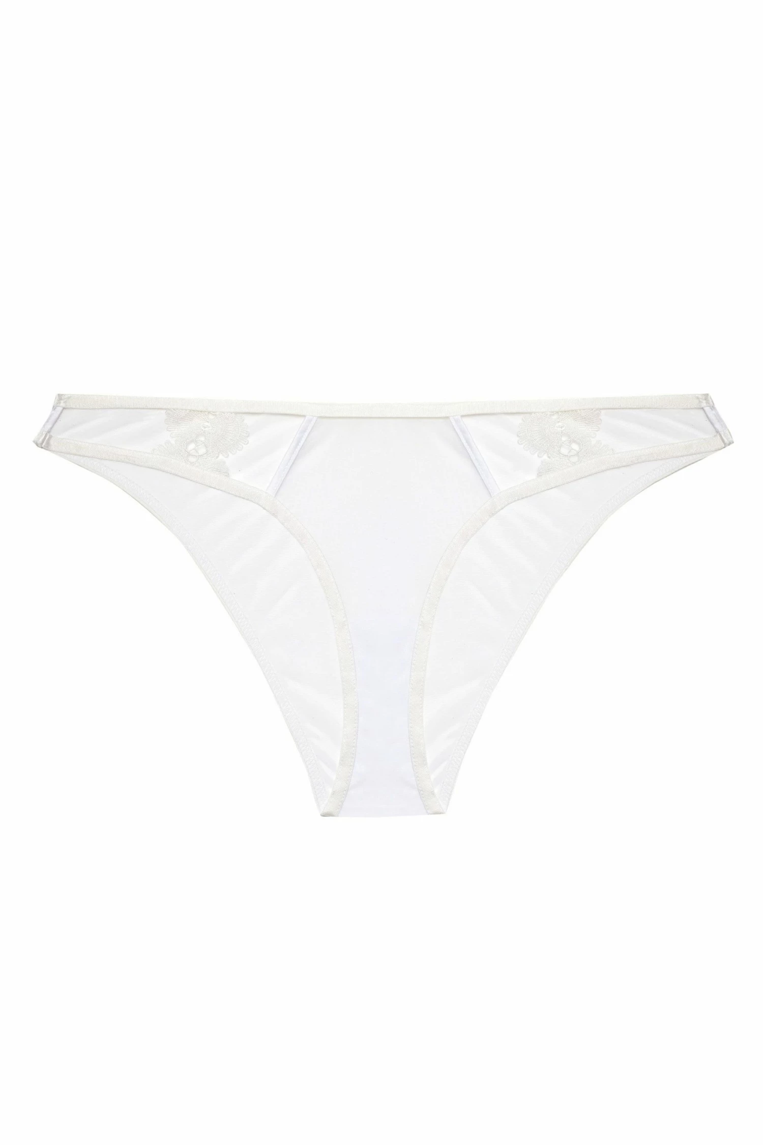 Coupon 😀 Hustler Esther White Lace Applique Brief Free Sexy ☀️ Summer Brief 😀 6 Hustler Esther White Lace Applique Brief Free Sexy Summer Brief