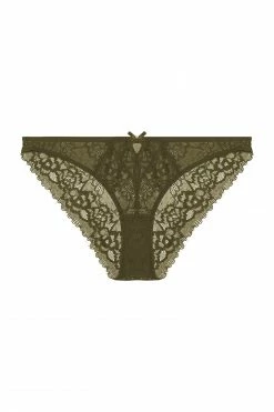 Deja Day Knickers Sophia Olive Brazilian Brief