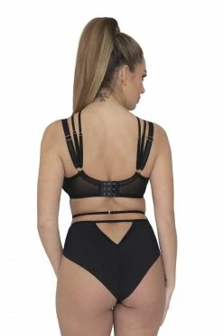 Scantilly By Curvy Kate Black Magic High Waist Brazilian