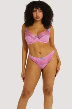 Playful Promises Sophia Pink Hipster Brief