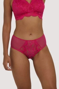 Deja Day Emma Pink Highwaist Brief