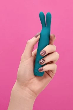 Je Joue Erotic Rabbit Bullet Clitoral Vibrator Teal