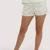 Wolf & Whistle Winter White Tie Waist Shorts Activewear