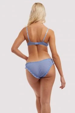 Squish Lili Blue Diamante Cherry Brief Free Sexy Summer Brief