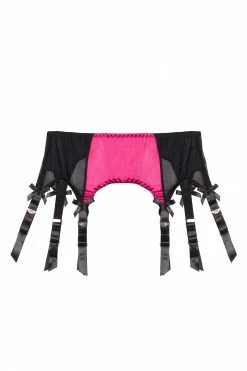 Best deal โญ Bettie Page Lingerie Classic Suspender Belt Hot Pink Free Sexy ๐ Summer Brief ๐งจ 9 Bettie Page Lingerie Classic Suspender Belt Hot Pink Free Sexy Summer Brief