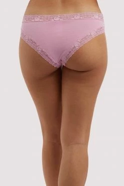 Hot Sale ๐ Squish Squish X Playful Promises Love Yourself Pink Embroidered Brief ๐ 10 Squish Squish X Playful Promises Love Yourself Pink Embroidered Brief