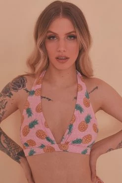 Best reviews of 👍 Collectif X Playful Promises Pineapple Ruched Triangle 👙 Bikini Top 🎉 8 Collectif X Playful Promises Pineapple Ruched Triangle Bikini Top