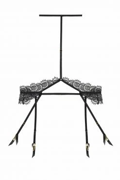 Deals 🎁 Wolf & Whistle Una Cream & Black Suspender Harness ⭐ 11 Wolf & Whistle Una Cream & Black Suspender Harness