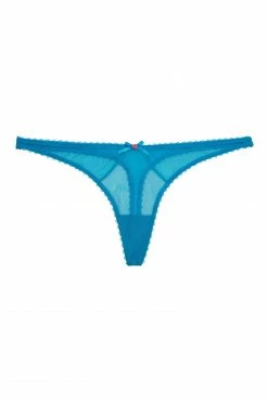 Deja Day Grace Sky Blue Thong Outlet
