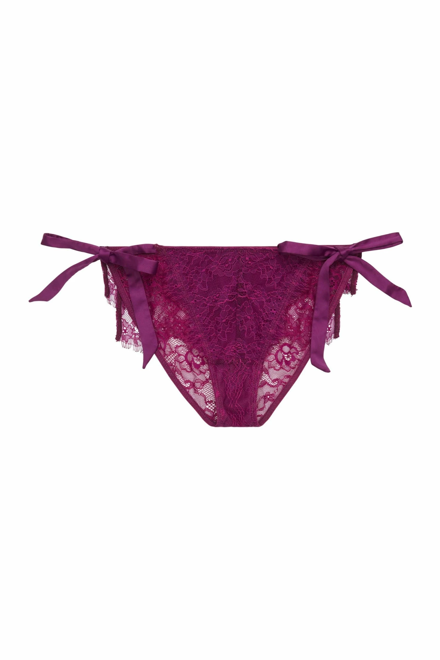 Cheapest ✨ Peek & Beau Outlet Bryn Purple Lace Frill Brief 🔥 1 Peek & Beau Outlet Bryn Purple Lace Frill Brief