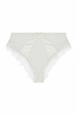 Playful Promises Melina Ivory Highwaist Brief Free Sexy Summer Brief