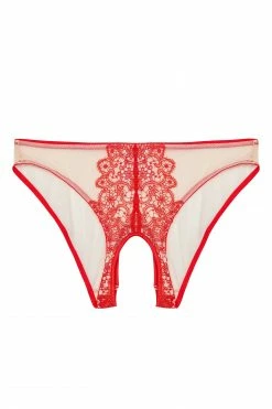 Playful Promises Anaise Red Ouvert Brief