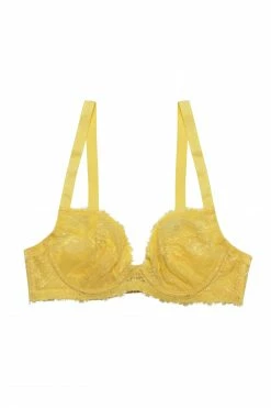 Wolf & Whistle Ariana Yellow Everyday Plunge Bra
