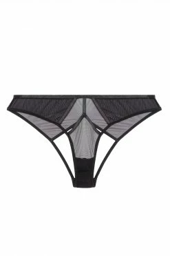 Hustler Outlet Sierra Black Cut Out Brief