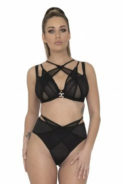 Scantilly By Curvy Kate Black Magic High Waist Brazilian