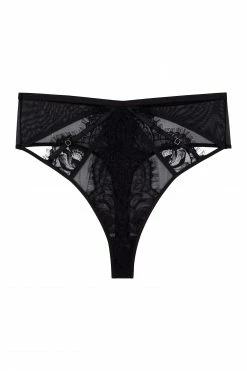 Playful Promises Curve Exclusive Leandra Strapped Up High Waist Knicker Knickers