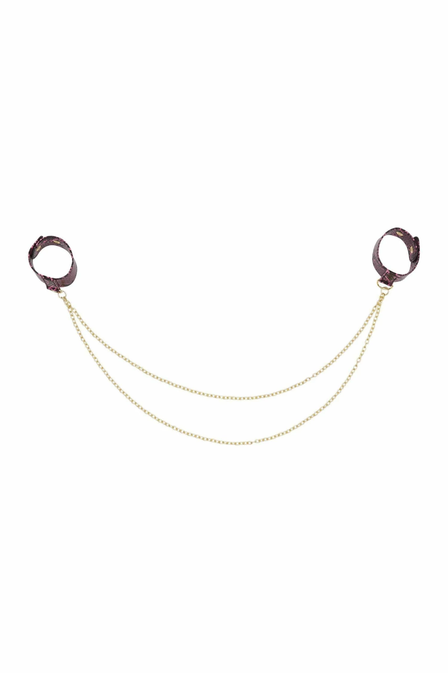 New ๐ฏ Regalia Chain Detail Cuffs Purple Snake New In Accessories ๐ 2 Regalia Chain Detail Cuffs Purple Snake New In Accessories