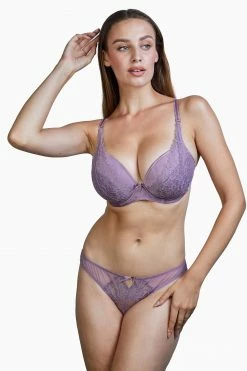 Buy ๐ Deja Day Everyday Lingerie Sophia Heather Plunge & Push Up Bra ๐ 15 Deja Day Everyday Lingerie Sophia Heather Plunge & Push Up Bra
