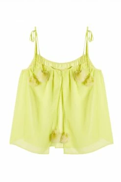 Discount ⭐ Bettie Page Lingerie Nightwear Dolores Pom Pom Chemise Chartreuse ⌛ 13 Bettie Page Lingerie Nightwear Dolores Pom Pom Chemise Chartreuse