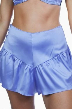 Bettie Page Lingerie Knickers Lilac French Knicker Briefs