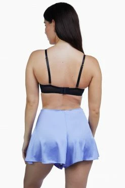 Bettie Page Lingerie Knickers Lilac French Knicker Briefs