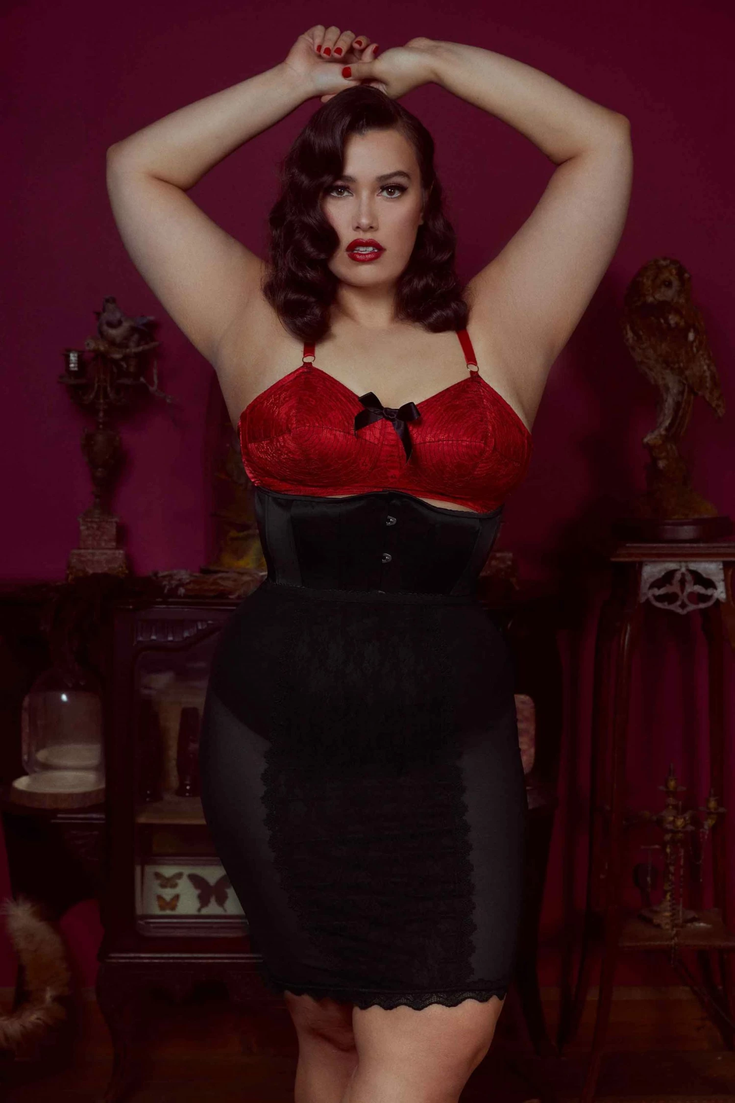 Cheapest โ๏ธ Bettie Page Lingerie Nightwear Black Lingerie ๐ Skirt ๐งจ 3 Bettie Page Lingerie Nightwear Black Lingerie Skirt