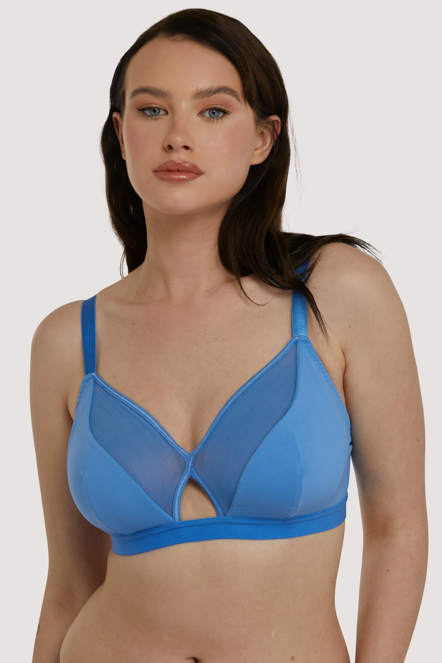 Budget π Curvy Kate New In Get Up And Chill Bralette Denim Blue β¨ 1 Curvy Kate New In Get Up And Chill Bralette Denim Blue