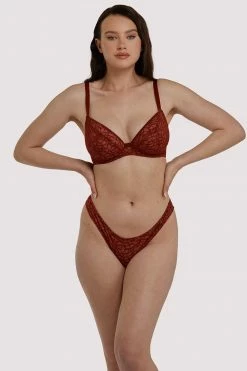 Scantilly By Curvy Kate Love Me Lace Plunge Bra New In Bras