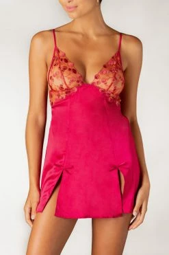 Coco De Mer Naomi Cherry Slip