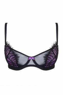 Playful Promises Candy Ultra Violet/Black Bra DD-I