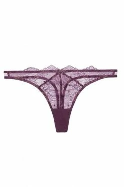 Dita Von Teese Lingerie Lurex Amythest G-String Outlet