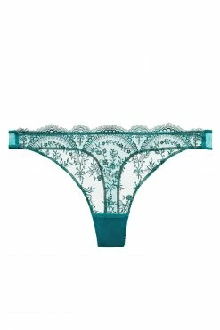 Dita Von Teese Lingerie Severine Shady Spruce G-String