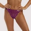 Dita Von Teese Lingerie Knickers Vedette Shocking Violet G-String