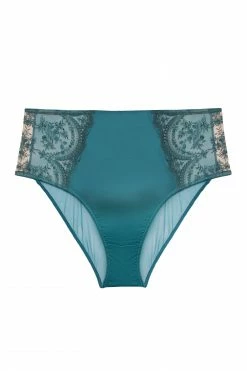 Dita Von Teese Lingerie Severine Shady Spruce Brief Curve