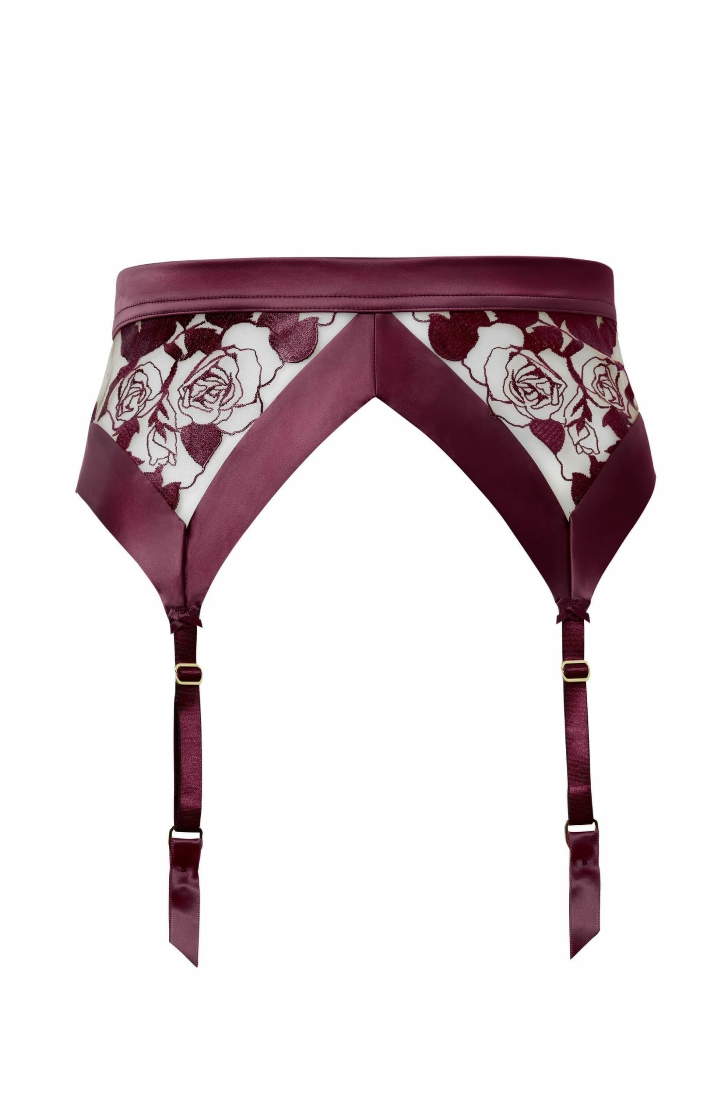 Outlet ✨ Dita Von Teese Lingerie Suspenders Rosabelle Dark Cherry Suspender ❤️ 6 Dita Von Teese Lingerie Suspenders Rosabelle Dark Cherry Suspender