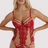 Dita Von Teese Lingerie Basques & Corsets Red Maestra Corsolette