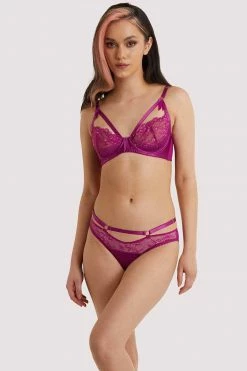 Dita Von Teese Lingerie New In Bras Madame X Magenta Bra