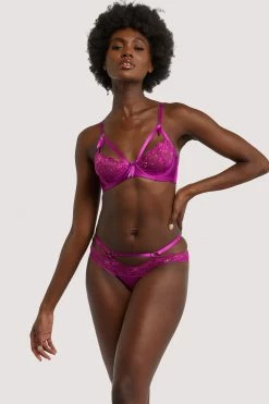 Dita Von Teese Lingerie New In Bras Madame X Magenta Bra