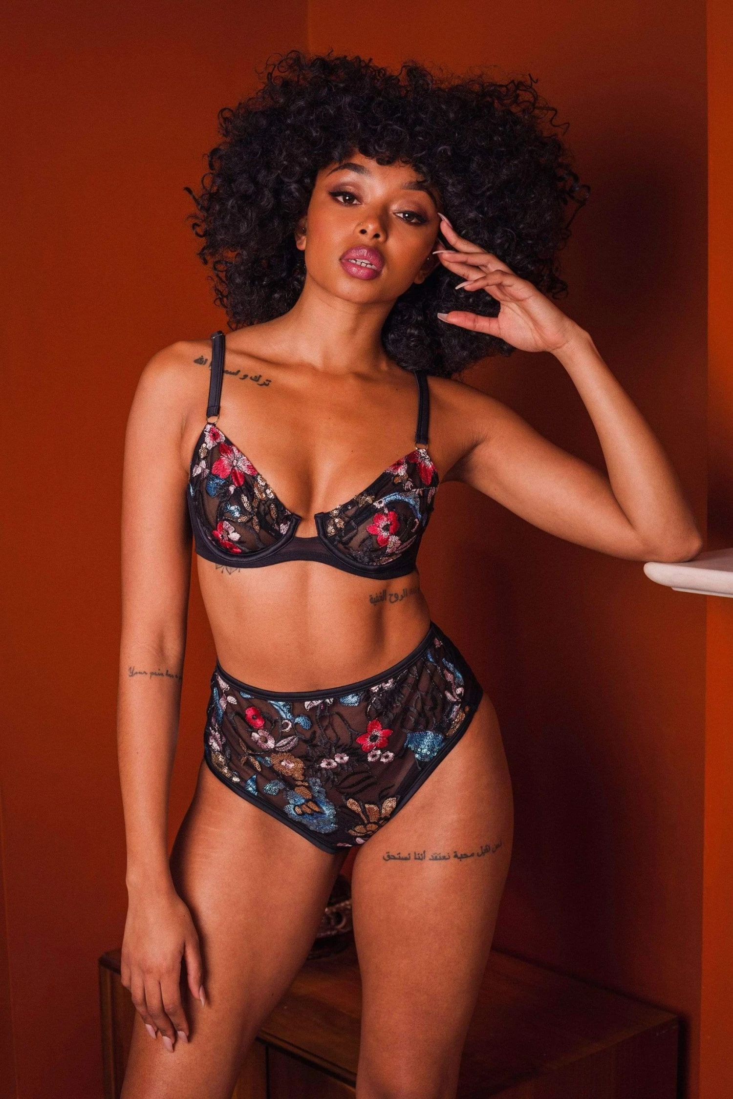 Promo β¨ Felicity Hayward X PP Elly Sequin Black HW Brief Core Knickers π 2 Felicity Hayward X PP Elly Sequin Black HW Brief Core Knickers